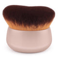 Skiennix 75MM Extra Large Self Tanner Kabuki Brush - Ultra Soft Vegan Bristles for Flawless Body Makeup | Khaki