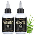 Pjordo 2PCS Tattoo Stencil Transfer Gel Solution, 8oz Tattoo Transfer Gel for Stickers Paper, Stencil Magic Cream for Tattoo Artists & Beginners, Temporary Supplies