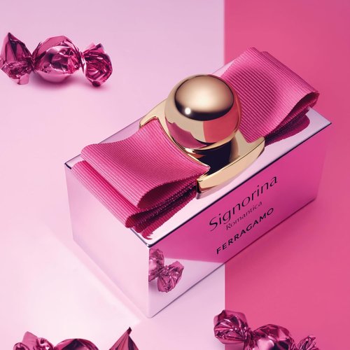 FERRAGAMO Signorina Romantica Eau de Parfum - Elegant Women's Fragrance Spray | 3.4 oz