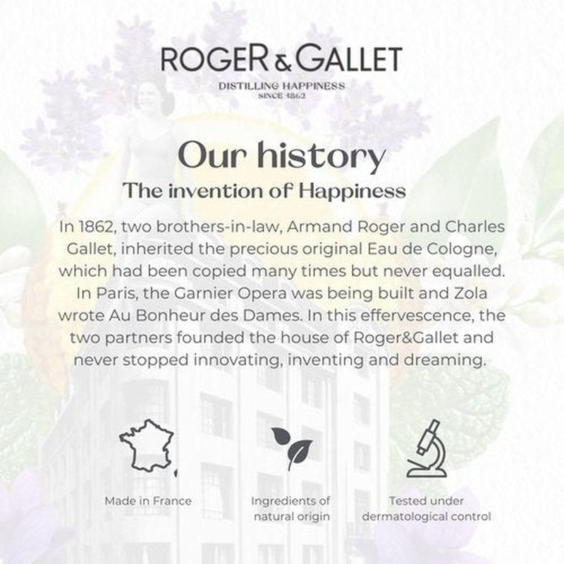 ROGER & GALLET | VANILLE SOL Shower Gel | Gentle Plant Based Vanilla Shower Gel Tube (6.6 oz)