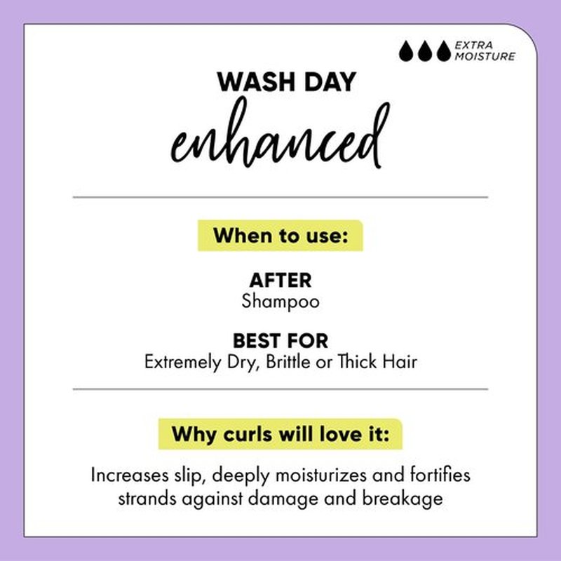 HASK Beyond Moisture Recovery Mask with Shea Butter & Banana Extract for Wavy, Curly, Coily & Kinky Hair, Softens, Moisturizes, Prevents Damage, Vegan, Sulfate-Free, Cruelty-Free – 8 fl oz