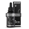 The Beard Struggle - Day Liquid Tonic Beard Oil - Silver Collection (Viking Storm) - Beard Oil for Men - Moisturize, Softens Hair, Reduces Itch - Day Time Beard Growth Oil (1 Fl oz)