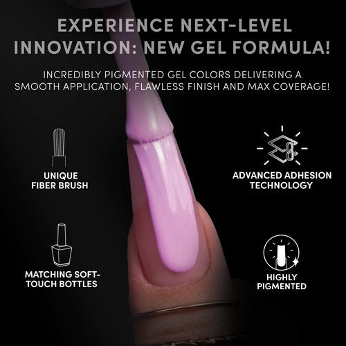 Chaun Legend UV Gel Nail Polish, 0.5 Ounce Long Lasting Salon Quality, Bubble Free Professional Manicures, Quick Dry, High Shine, Caution Tape LG5057 (neon yellow)