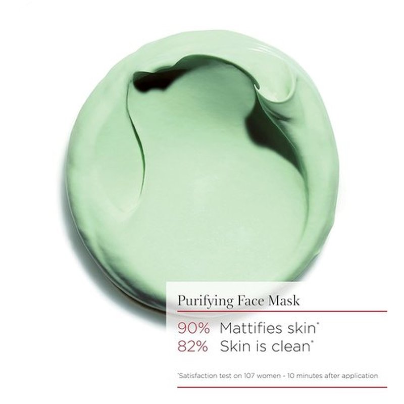 Clarins SOS Pure Rebalancing Clay Mask - Purifies & Tightens Pores for Oily/Combination Skin | 10-Minute Treatment