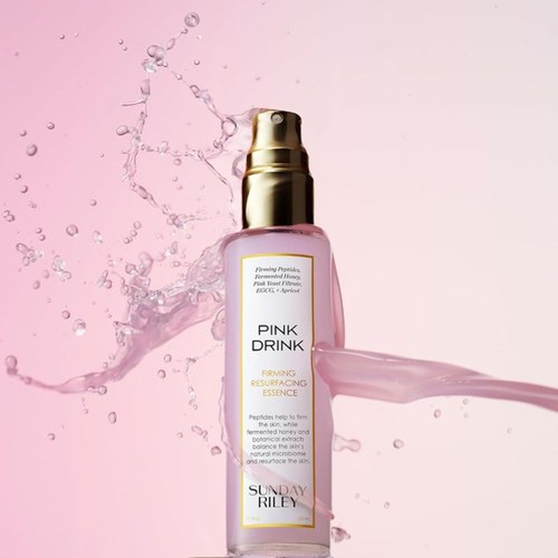 Sunday Riley Pink Drink - Skin Firming Resurfacing Essence Face Mist for Radiant Skin