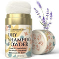 Nuva Botanicals Dry Shampoo Powder - Biotin & Lavender Extract for Volume | Travel Size (0.42 oz)