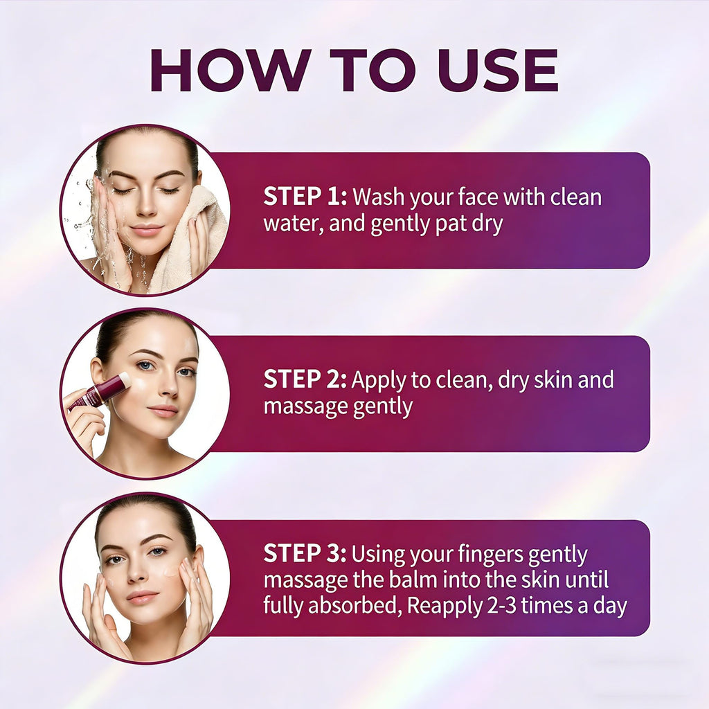 QueCemic Calcium Multi Balm Stick, Calcium Volume Multi Balm, Collagen Hydrating Stick, Anti-aging, Nourishing, Moisturing All In One Skin Care Stick for Face, Eyes & Neck, For All Skin Types, 10g