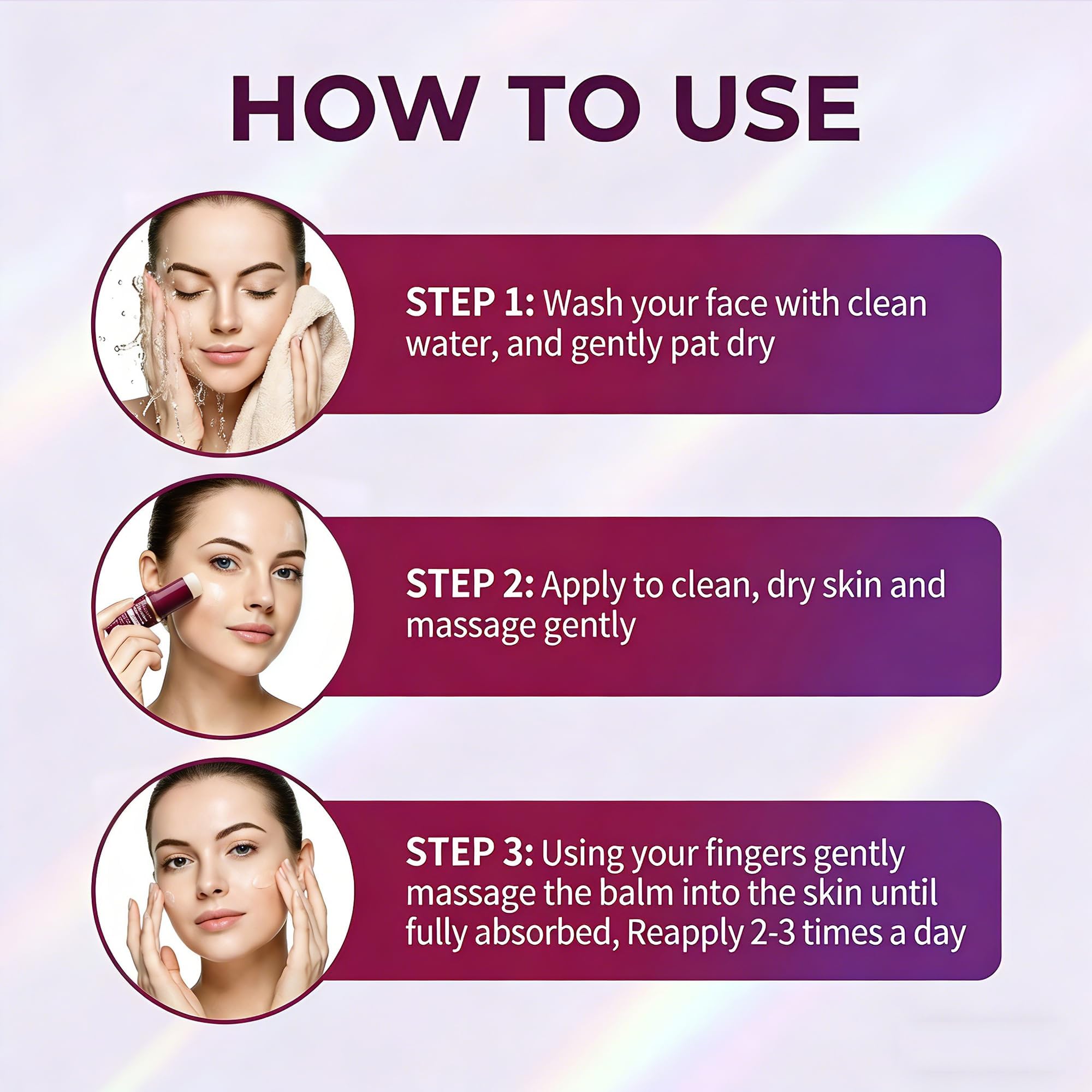 QueCemic Calcium Multi Balm Stick, Calcium Volume Multi Balm, Collagen Hydrating Stick, Anti-aging, Nourishing, Moisturing All In One Skin Care Stick for Face, Eyes & Neck, For All Skin Types, 10g