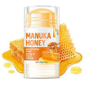Grospe Honey Foot Balm Stick,Manuka Honey Stick Foot Cream for Dry Cracked Heels and Feet Moisturizing & Exfoliating Care for Dry Cracked Feet Knees and Hands Callus 1.41 Oz
