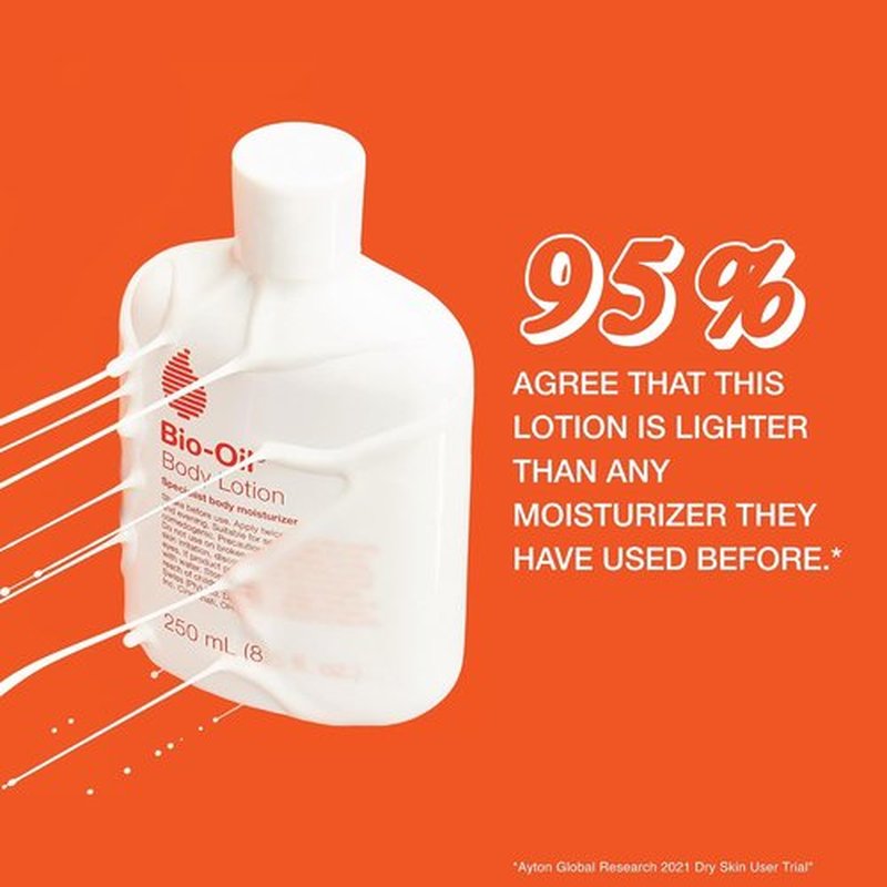Bio-Oil Moisturizing Body Lotion - Ultra-Lightweight Hydration with Jojoba, Rosehip & Shea Oils | 5.9 Oz