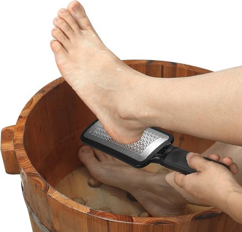 Colossal Pedicure Rasp Foot File - Professional Stainless Steel Tool for Smooth Feet