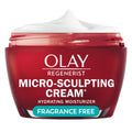 Olay Face Moisturizer, Regenerist Micro-Sculpting Cream for Women, Fragrance-Free Hydrating Anti-Aging, Anti-Wrinkle, Firming Skin Care Hyaluronic Acid, Niacinamide, Amino Peptides, 1.7 Oz (Pack of 3)