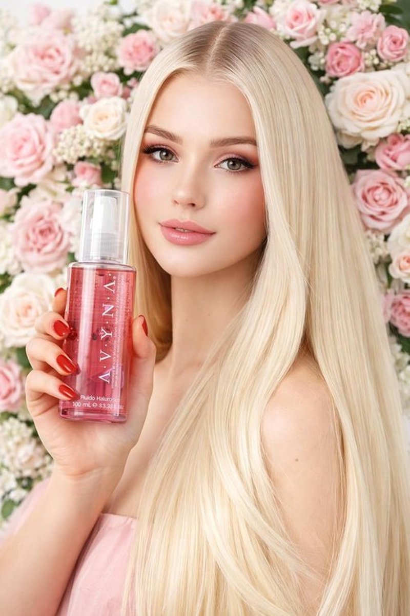 Avinna Hyaluronic Acid Hair Serum - Leave-In Hydrating Styling Agent | 100ml for Soft, Shiny Hair