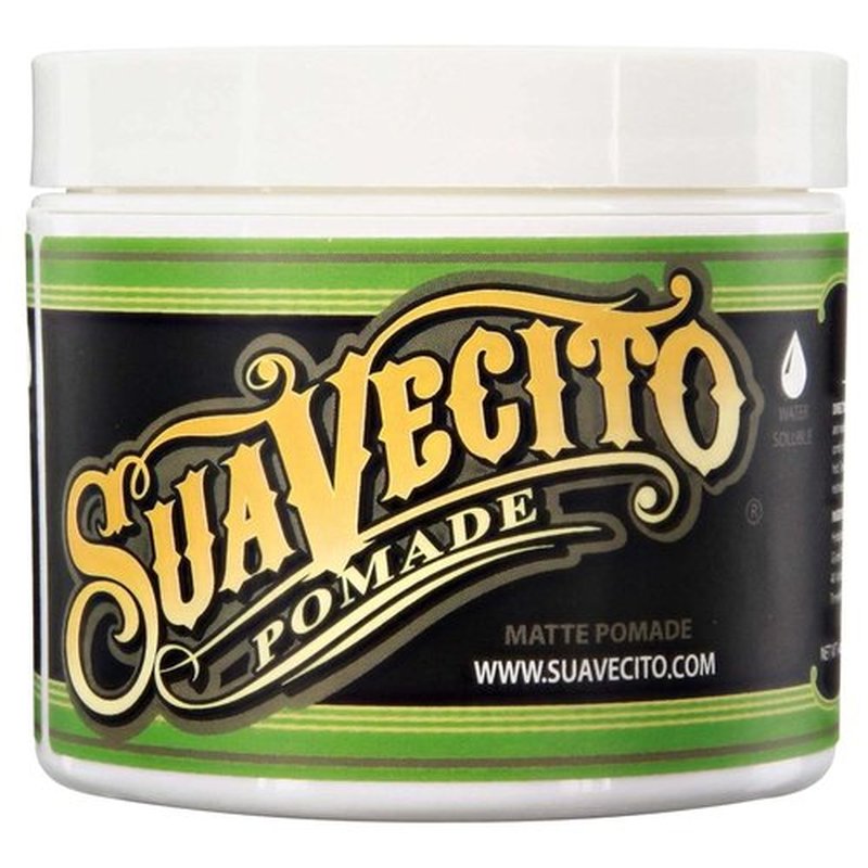 Suavecito Pomade - Matte Hair Paste for Men | Shine-Free Formula, Medium Hold, 5 oz