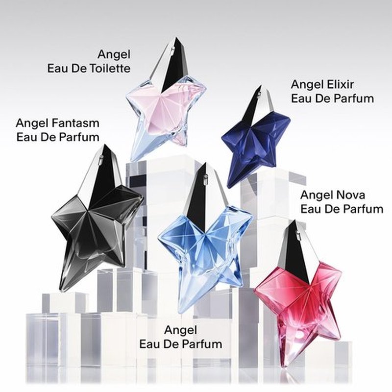 Mugler Angel Elixir - Women's Eau de Parfum - Floral & Woody Fragrance with Sandalwood, Amber, Vanilla