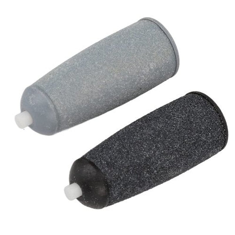 Replacement Roller Head,Electric Foot Grinder Replacement Head,5pcs Coarse and 5pcs Fine Refill Heads,Foot File Accessory for Callus Remover(Black, Grey)