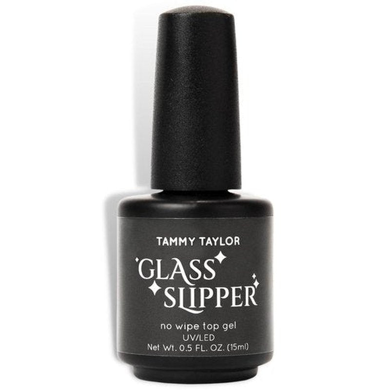 Tammy Taylor Gel Top Coat - No Wipe, High Gloss Finish | Quick Cure UV/LED Nail Polish, Non-Yellowing