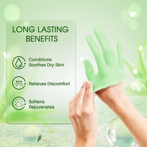 Achzzy Natural Paraffin Wax Refills, 12-Pack Paraffin Wax Blocks of Aloe Scent for Paraffin Bath, Paraffin Wax for Hand and Feet for Deep Hydration, Moisturizing and Nourish(Aloe)