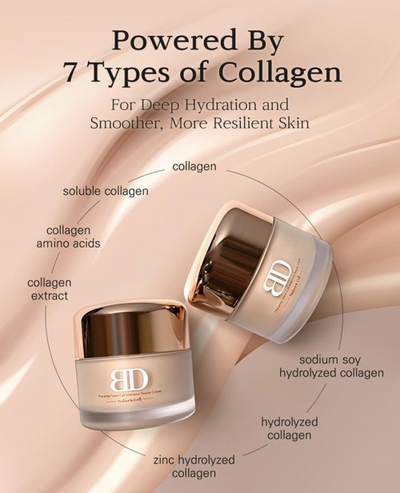 BLANC DUBU Nuborn Cell Placenta Stem Cell Intensive Repair Cream | Dragon Blood Cream with Placental Extract | Collagen Korean Skin Care for Glass Skin (50ml)