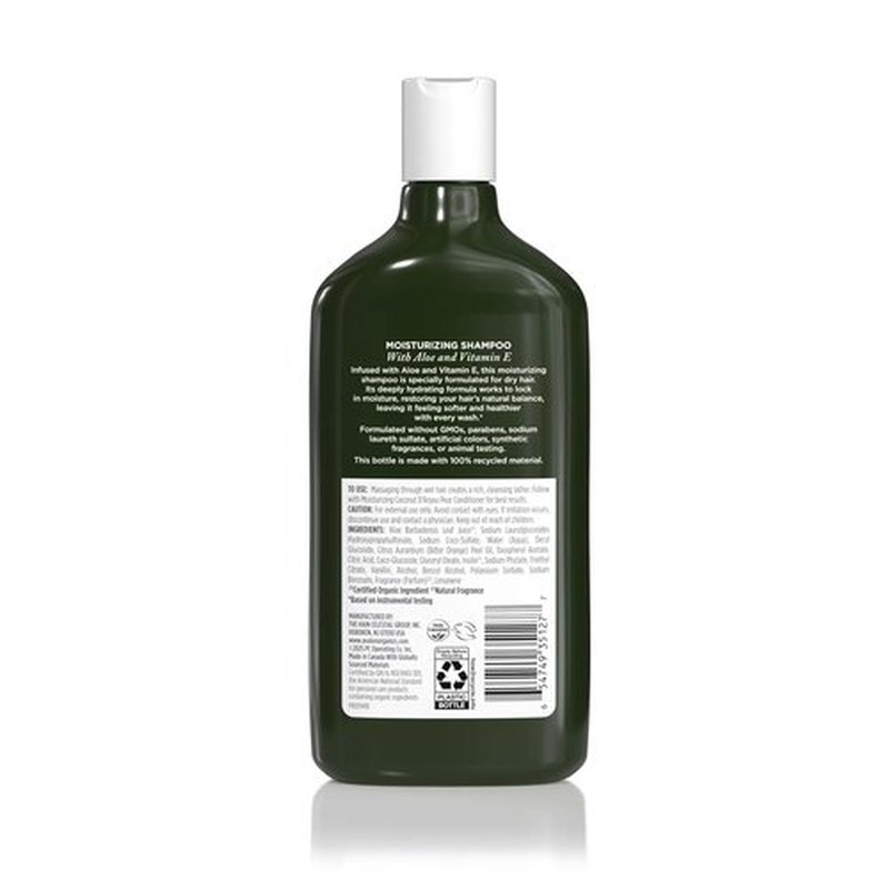 Avalon Organics Coconut Pear Shampoo - All Natural Formula for Healthy Hair | 11 Fl Oz