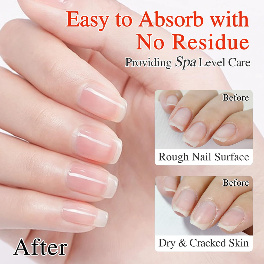 Double Rhythm Natural Cuticle Oil Revitalizing for Nails Cuticle Softener (Cuticle Oil)