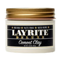Layrite Cement Clay - Strong Hold Hair Styling Clay | 1 Count for All-Day Control