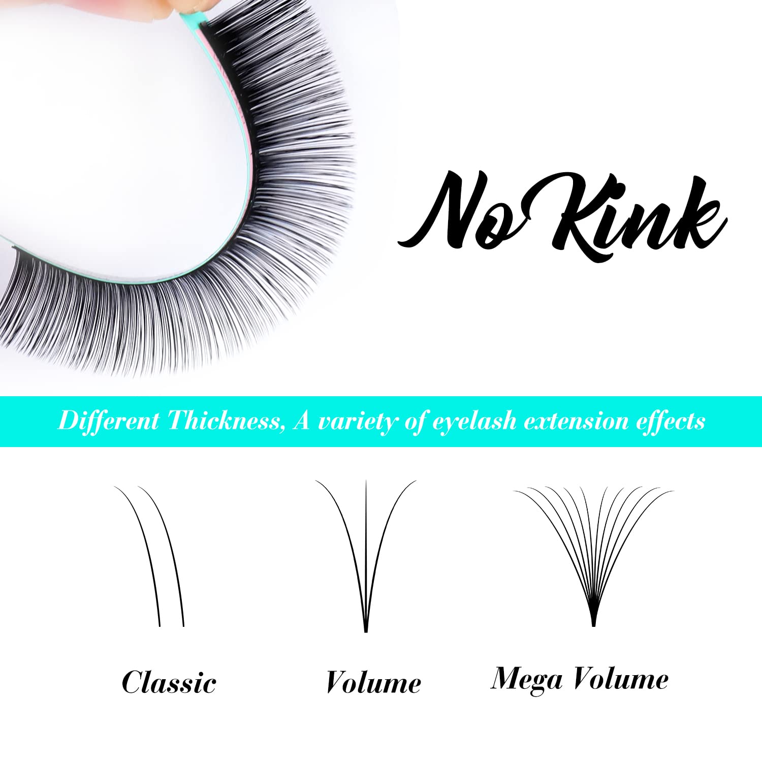 Eyelash Extensions 0.05 C CC D DD J B L Curl 8-14mm Lash Extensions Supplies Individual Lashes Premium Silk Volume & Classic Lash Soft Matte Dark Professional Eyelashes Extension (0.05-C-8-14 Mixed)