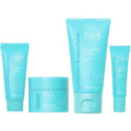 Tula Skin Care Travel Kit - Best Sellers for Glowing Skin | Facial Cleanser, Moisturizer & Serum