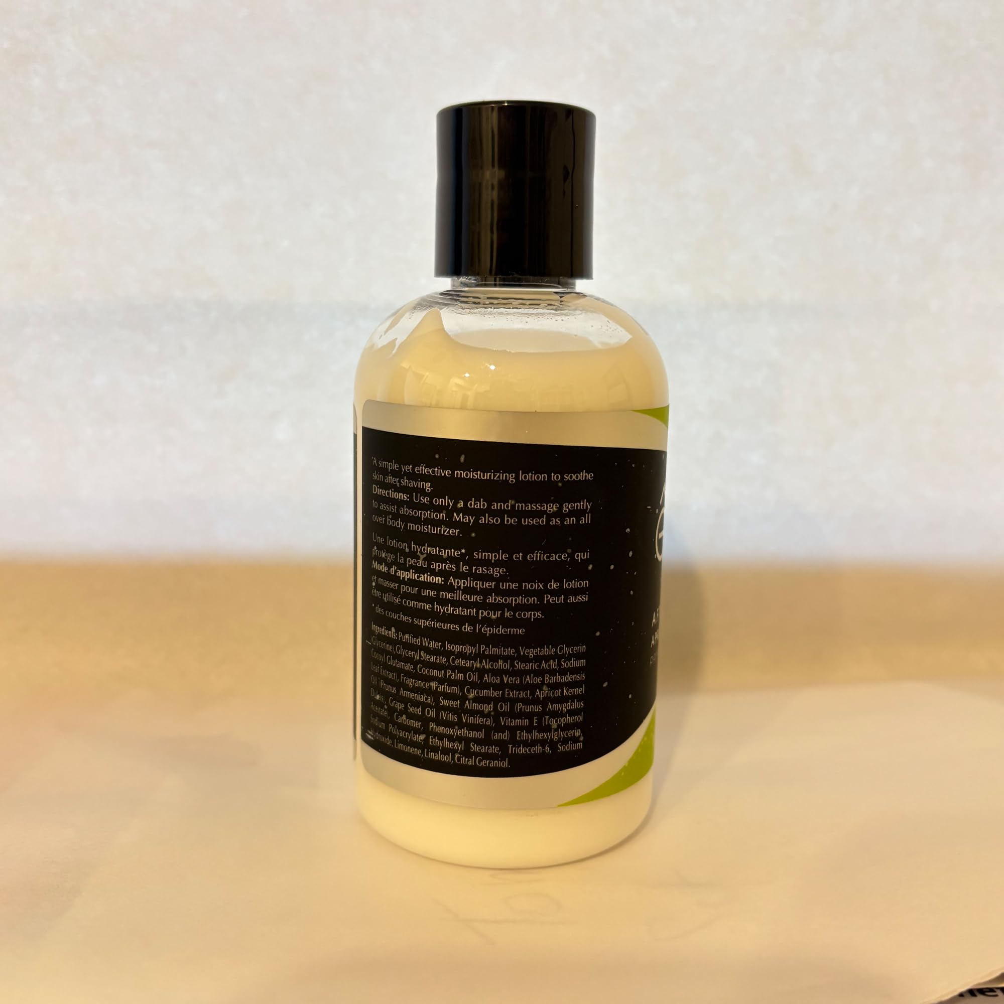 eShave Luxury After Shave Balm for Men-After Shave Lotion Soothes Razor Burn- Deep Moisturizes Skin- All-Natural Vegan After Shave Cream Energizing Verbena Lime 6 oz