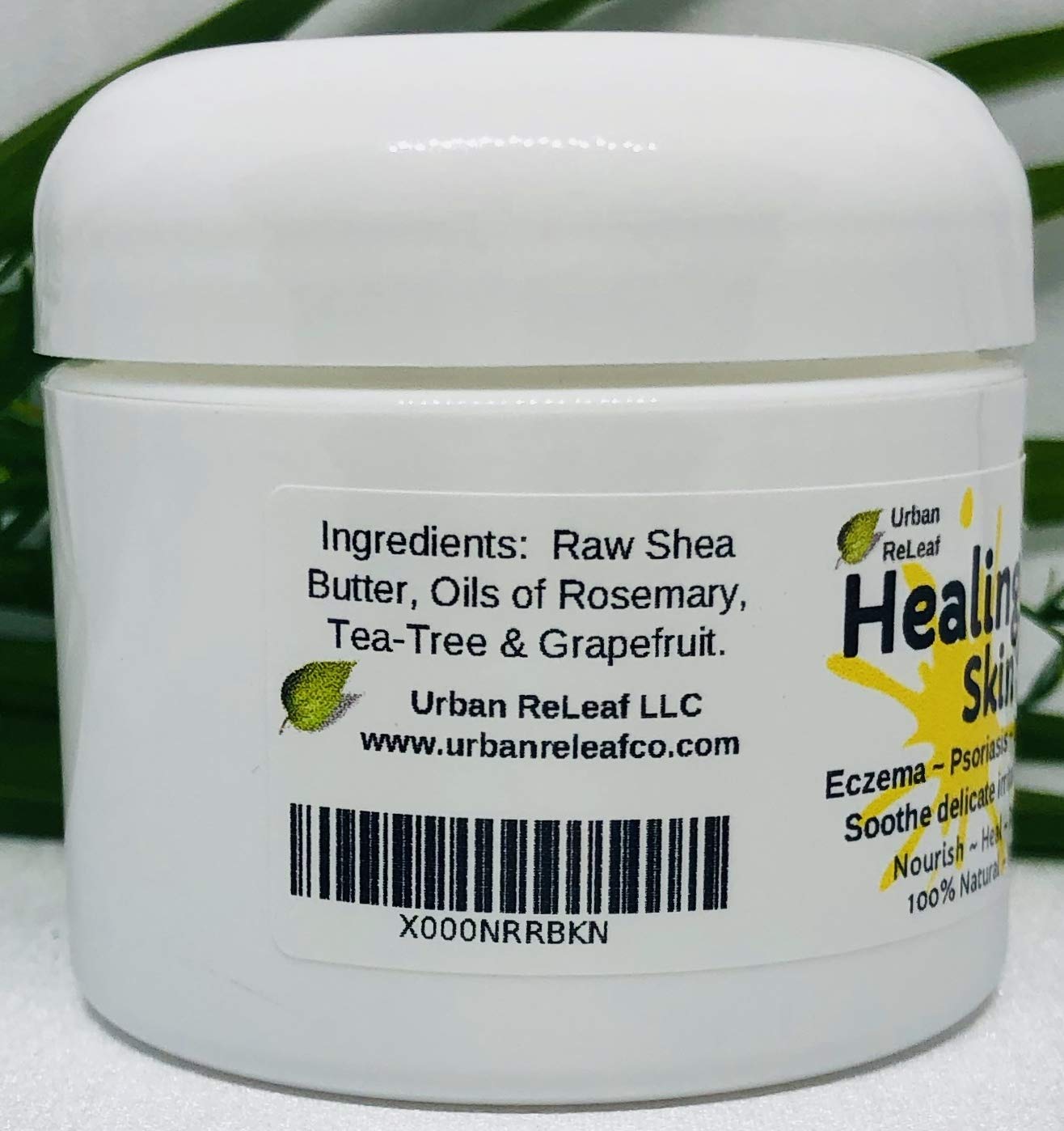 Urban ReLeaf HEALING SKIN SILK, Calm Dry Itchy Skin, Nourishing Skin Balm. Rich Shea Butter, Holistic NATURAL Cream. Soothing to body & soul. Healing Essential Oils ! Waterless formula. Made in USA