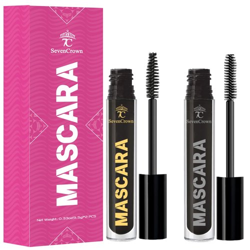 Regine Switzerland Black Waterproof Mascara - Dramatic Volume & Vegan Formula for False Lash Effect