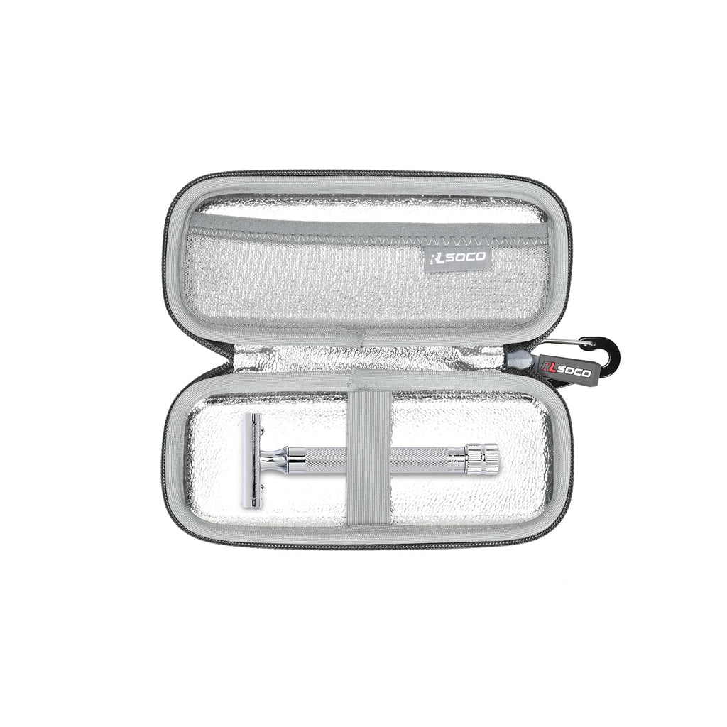 RLSOCO Carrying Case for Merkur Futur 23C/33C/34C/37C/38C Razor & works with Schick Razor (Case Only)