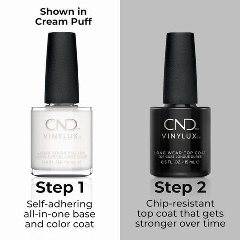 CND Vinylux Nail Polish - Longwear Nude Color with Gel-Like Shine | Chip Resistant, 0.5 Fl Oz