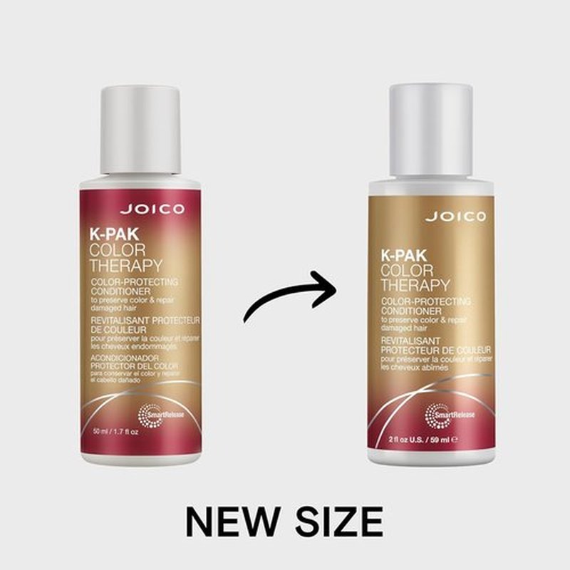 Joico K-PAK Color Therapy Conditioner - Color Protection & Shine Boost | Repair Breakage & Rebuild Damaged Hair with Keratin & Argan Oil