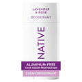 Native Deodorant - Aluminum-Free Lavender & Rose | 72-Hour Odor Control for Men & Women - 2.65oz