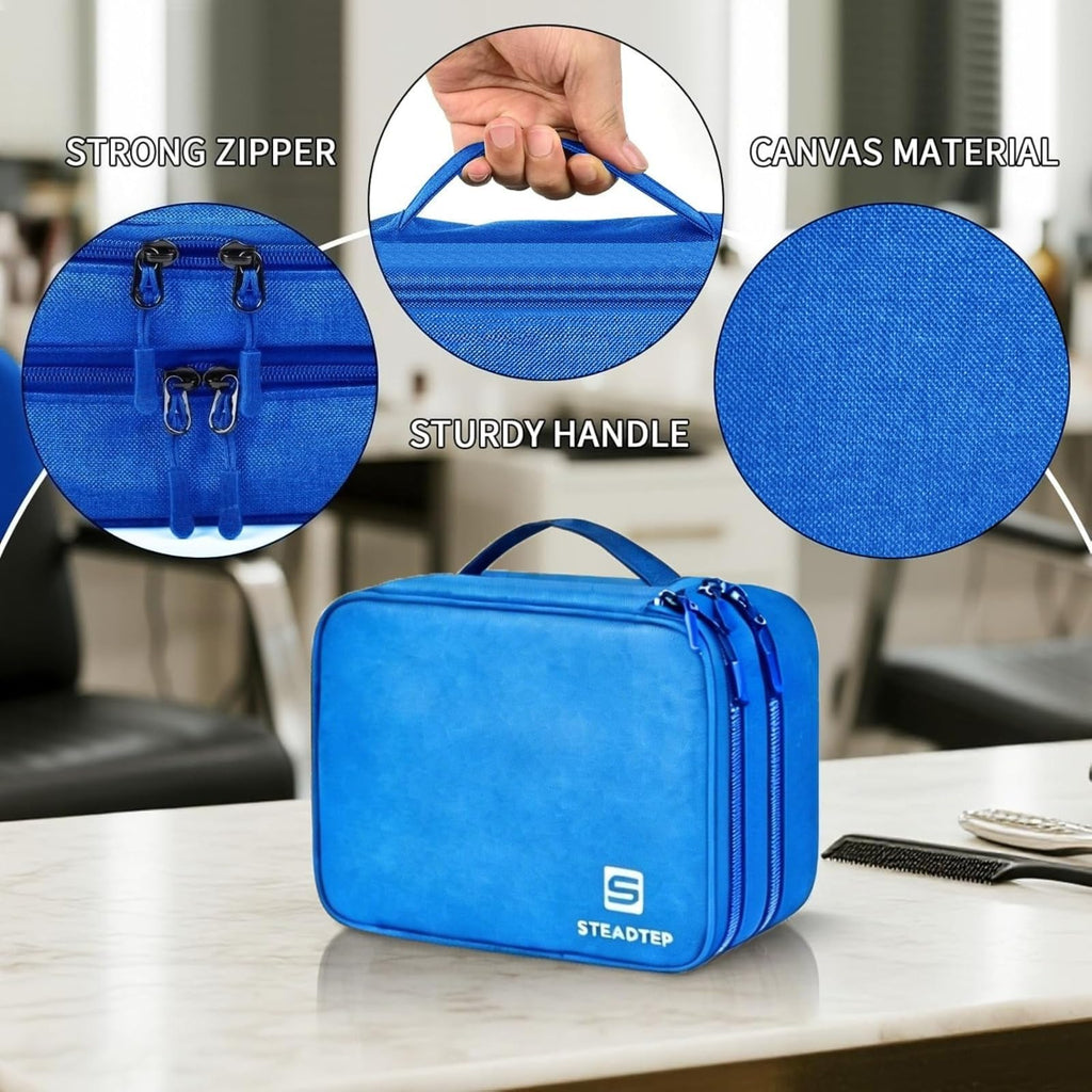 Hair Clipper Bag for Barbers, Clippers, Guards, Shears and Accessories