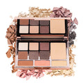 LUMINESS Face Time Essentials Face Palette - Includes Bronzer, Blush, Highlighter, Face Powder and 6 Eyeshadows - Highly Pigmented, Long-Wearing Makeup Palette - Silky Smooth, Easy to Blend