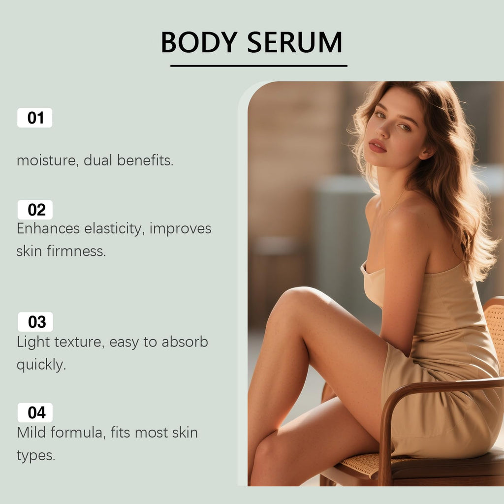 Body Hydrator Hyaluronic Acid Body Serum, Hyaluronic Acid Serum For Bod𝐲, For Dry Skin, Fast-absorbing Bod𝐲 Care Deep Hydration, Non-greasy Formula, 10 Fl Oz (1PC)
