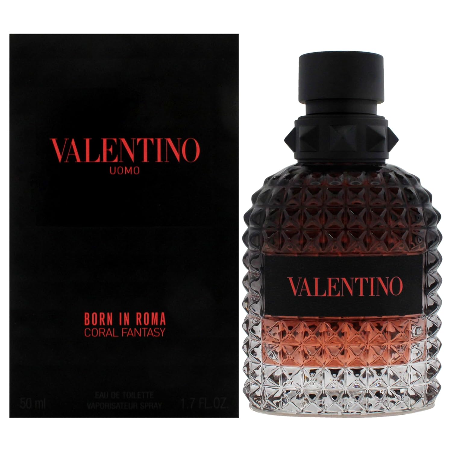 Valentino Uomo Born In Roma Coral Fantasy - 1.7 oz EDT Spray for Men | Luxurious Fragrance