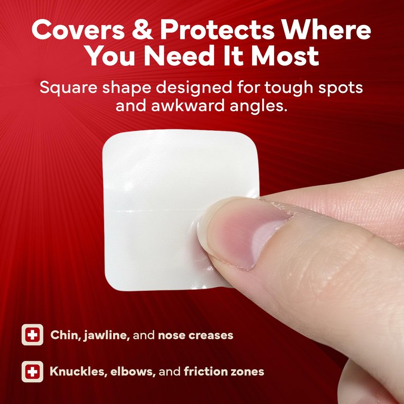 emuaid EMUAIDMAX Hydrocolloid Acne Patches, Pimple Spot Treatment, Hydrocolloid Invisible Pimple Patches for Covering Blemishes and also Treats Warts, Skin Tags, Cold Sores and Eczema,12 Count