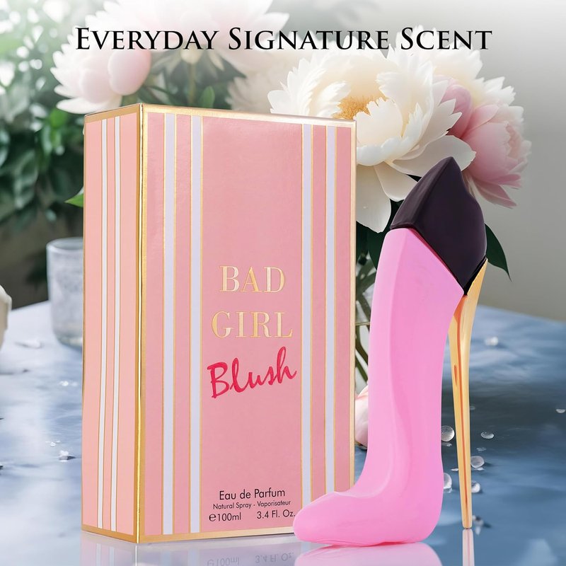 Urban Collection Bad Girl Blush Eau De Parfum – 3.4 fl oz | Vegan, Cruelty-Free, Paraben-Free – Sweet Citrus & Warm Vanilla