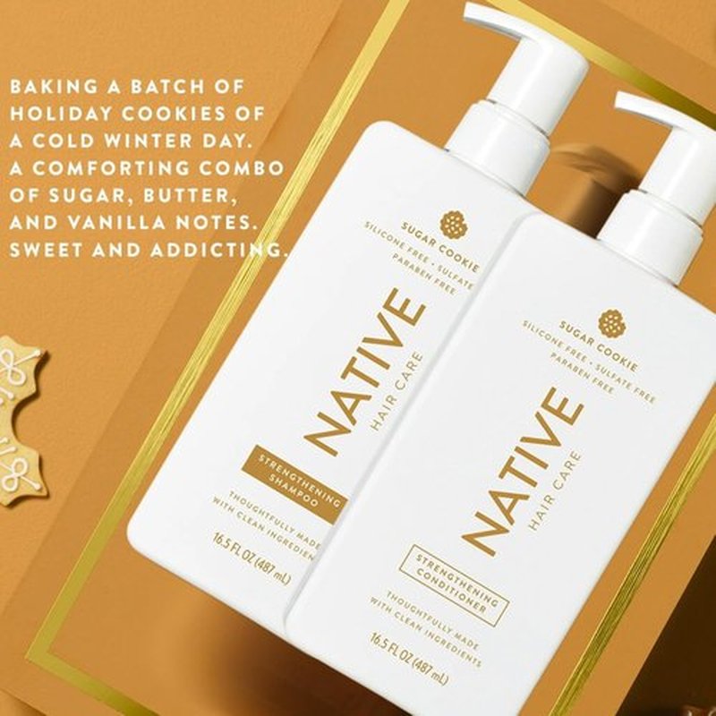Native Shampoo & Conditioner - Limited Edition Sugar Cookie Scent | Nourishing Formula