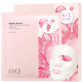 UIQ Biome Barrier Collagen Firming Hydrogel Mask, Skin Microbiome-Powered Face Mask, Radiance-Boosting Hydrogel Mask for Deep Hydration, Elasticity & Cooling Care, Korean Skin Care,1.41oz(40g) x 5ea