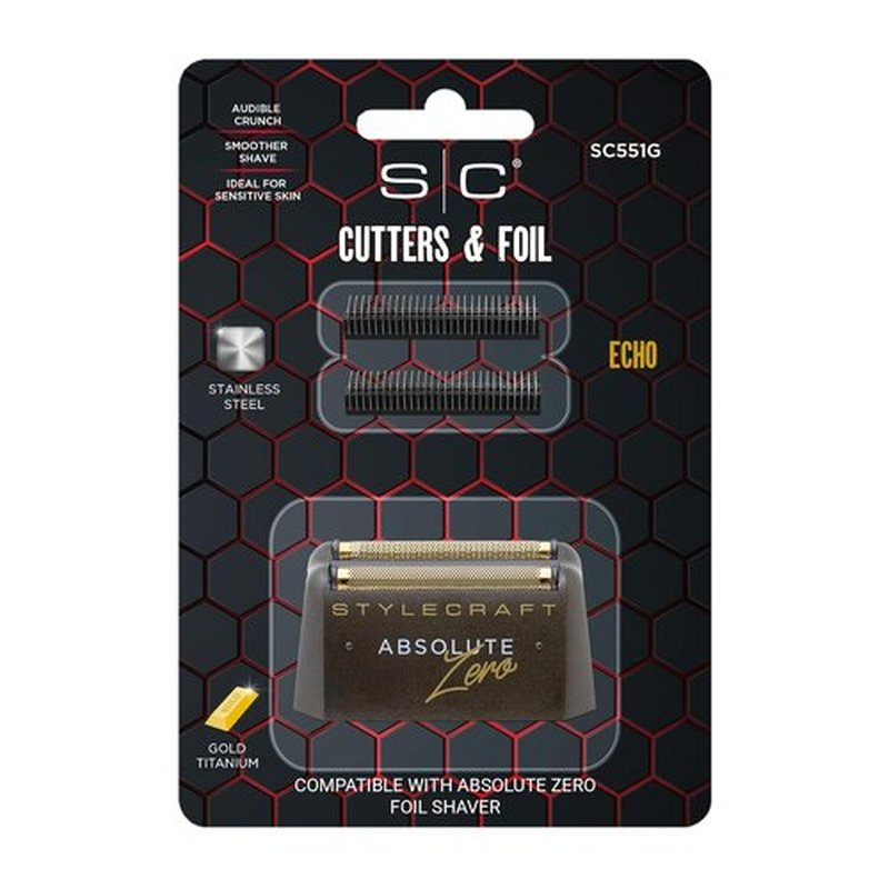StyleCraft Absolute Zero Foil Shaver - Close, Smooth Shave with Precision Trimmer | USB-C, Cordless & Travel-Friendly