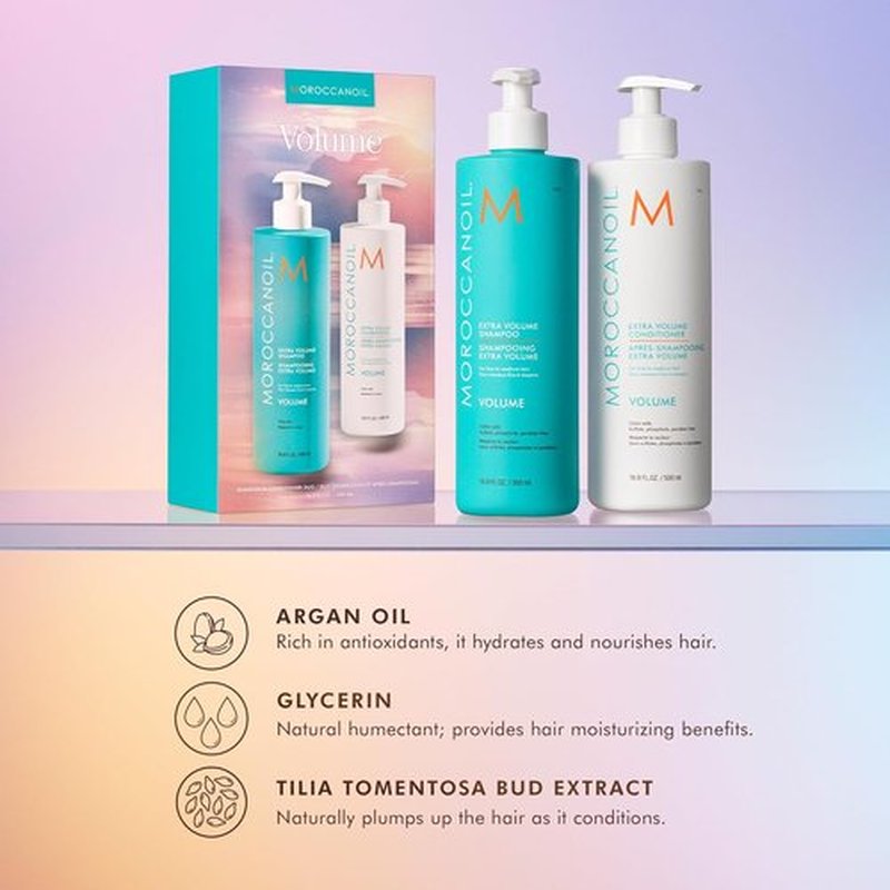 Moroccanoil Shampoo & Conditioner Set - Nourishing Formula | 500ml Each for Healthy Hair