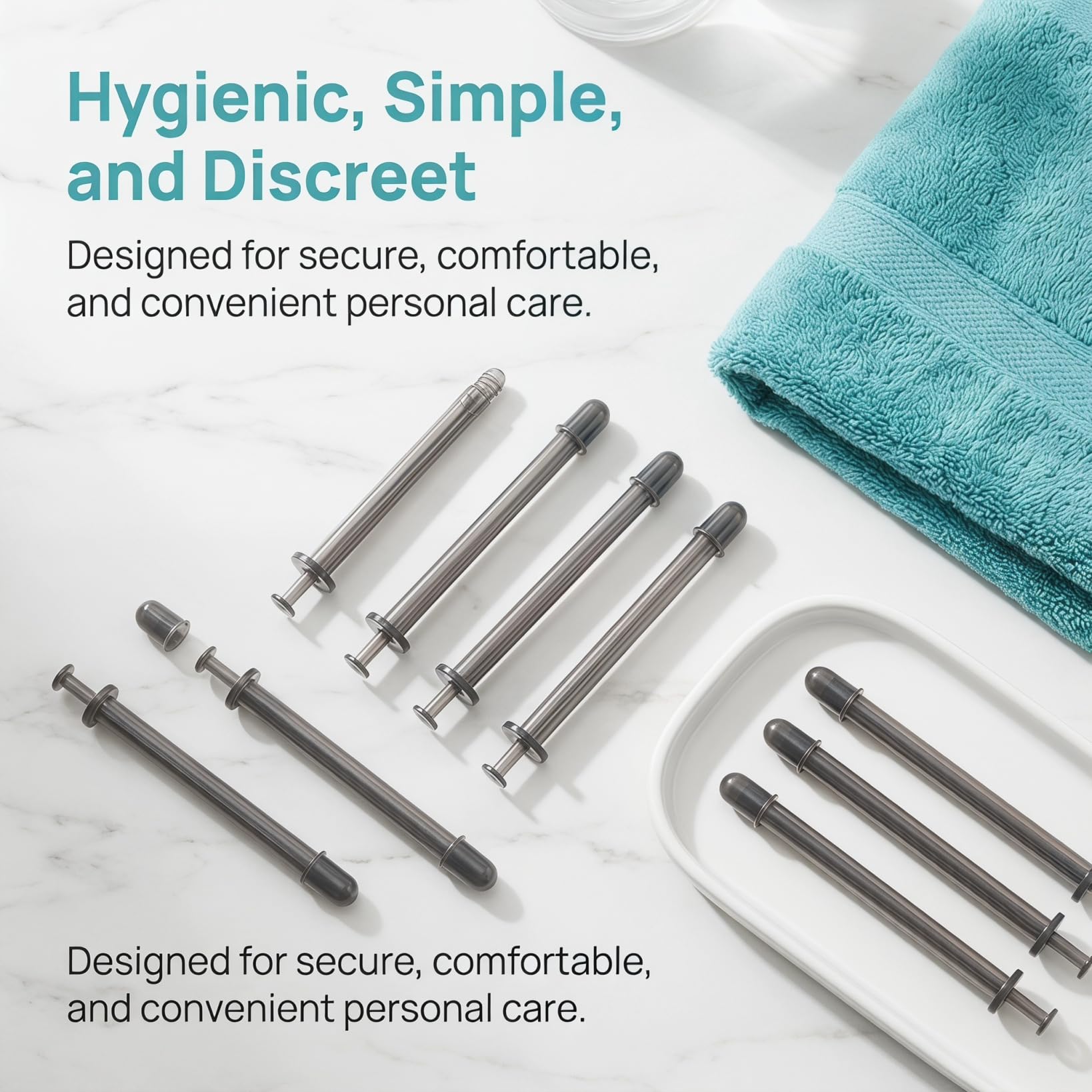 Didiseaon Lubricant Applicators: 20pcs Lubricant Tube Shooter Injector Boosters with Air-proof Cap Vaginals Applicators Lubricant Injectors for Men Women Couples, 11.5x1.6x1.6cm