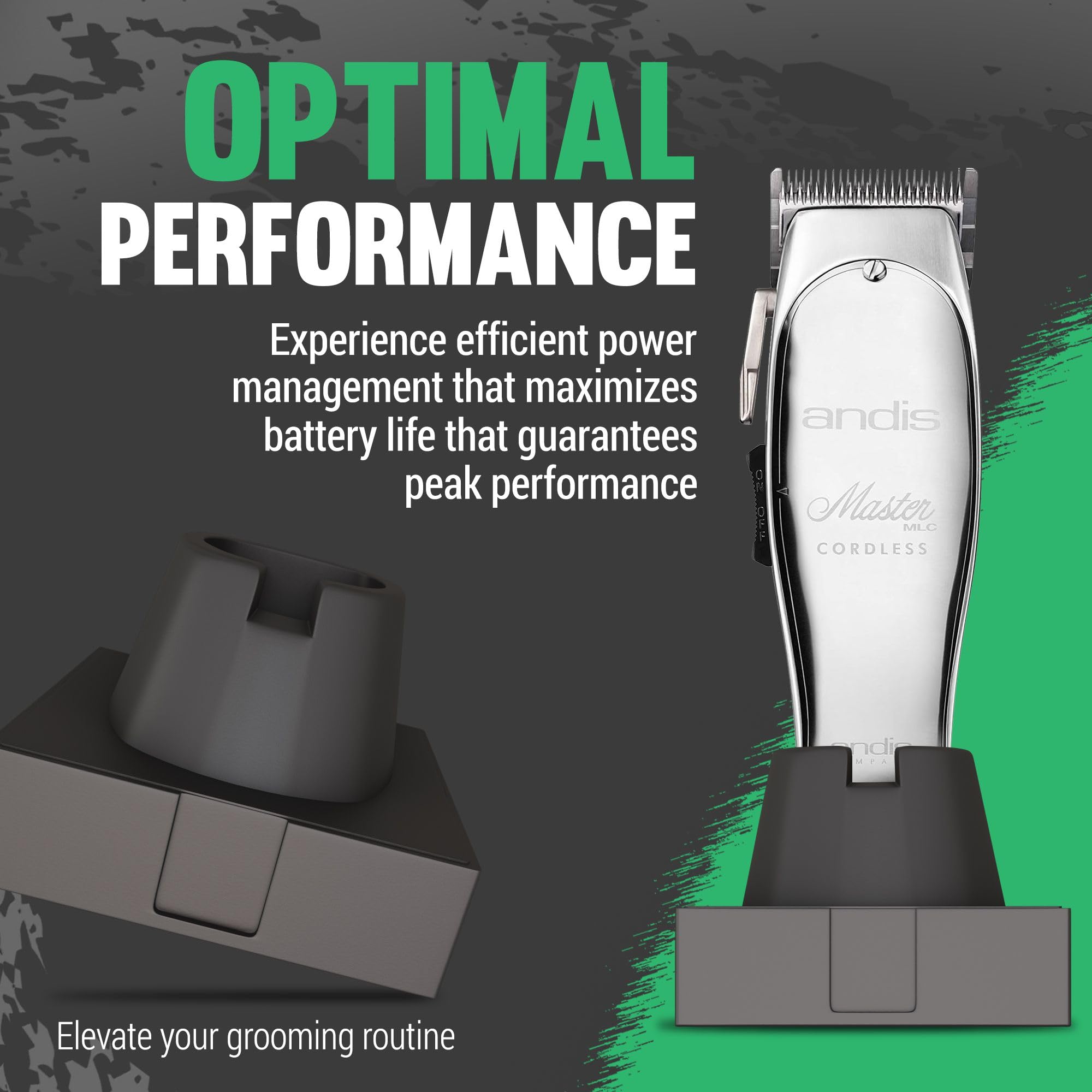 Tomb 45 Power Pod for Andis Master Wireless Clipper - Cordless Charging Dock - Trouble Free Charging Dock for Hair Clippers