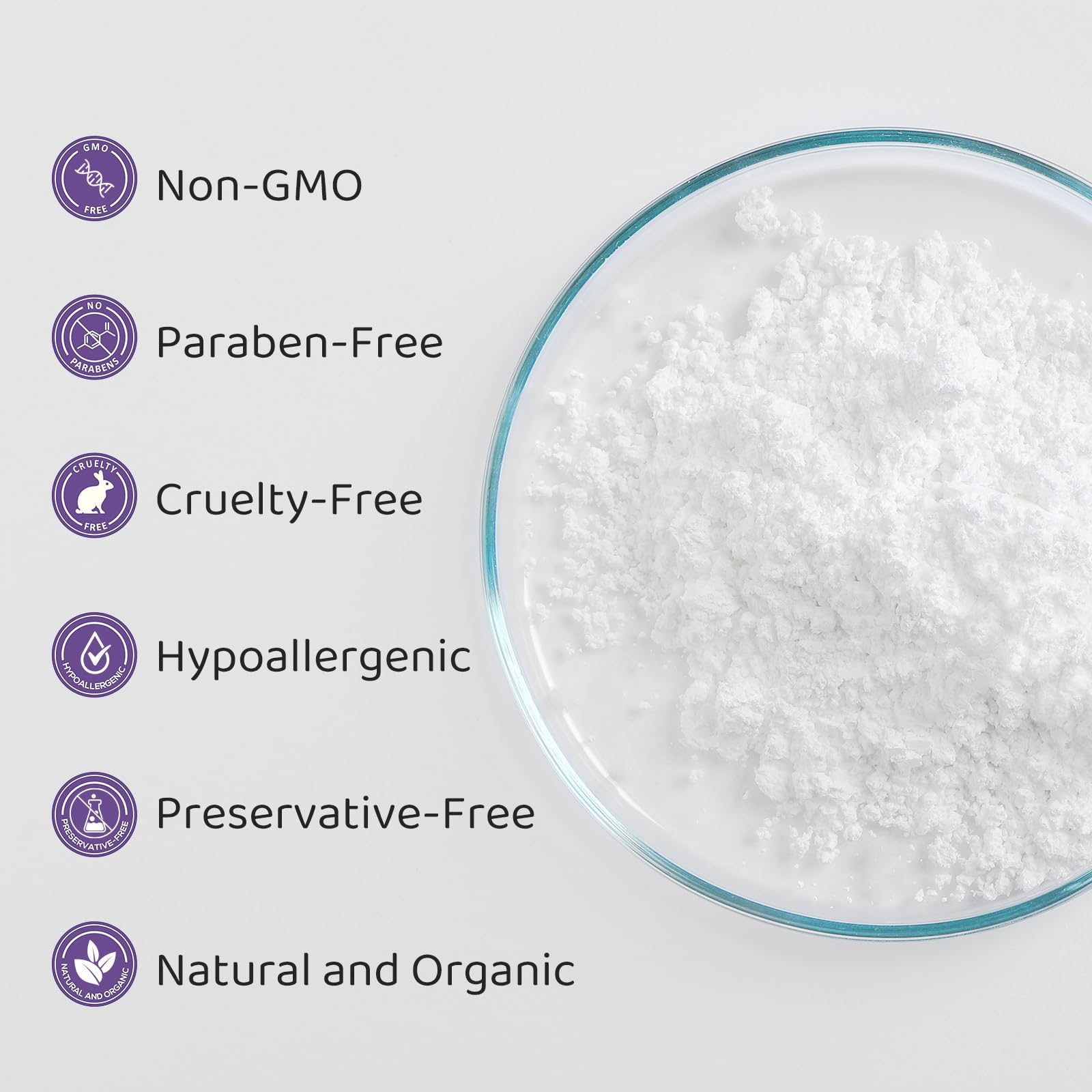 Vagiria Hyaluronic Acid Powder for DIY Skincare - 99% Purity, Ultimate Moisturizer, Smoother Skin, Wrinkle-Reducing Elixir, Perfect for Post-Peel Care