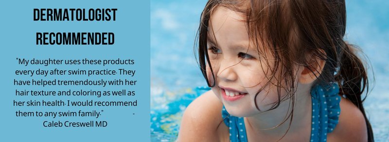 Vita C® After Swim™ Swimmers Conditioner Eliminates Chlorine, Swim Tested Treatment Infuses Moisture to Restore & Protect your Hair, Patented Formula, Hydrate, Rejuvenate & Repair - 8 Fl Oz