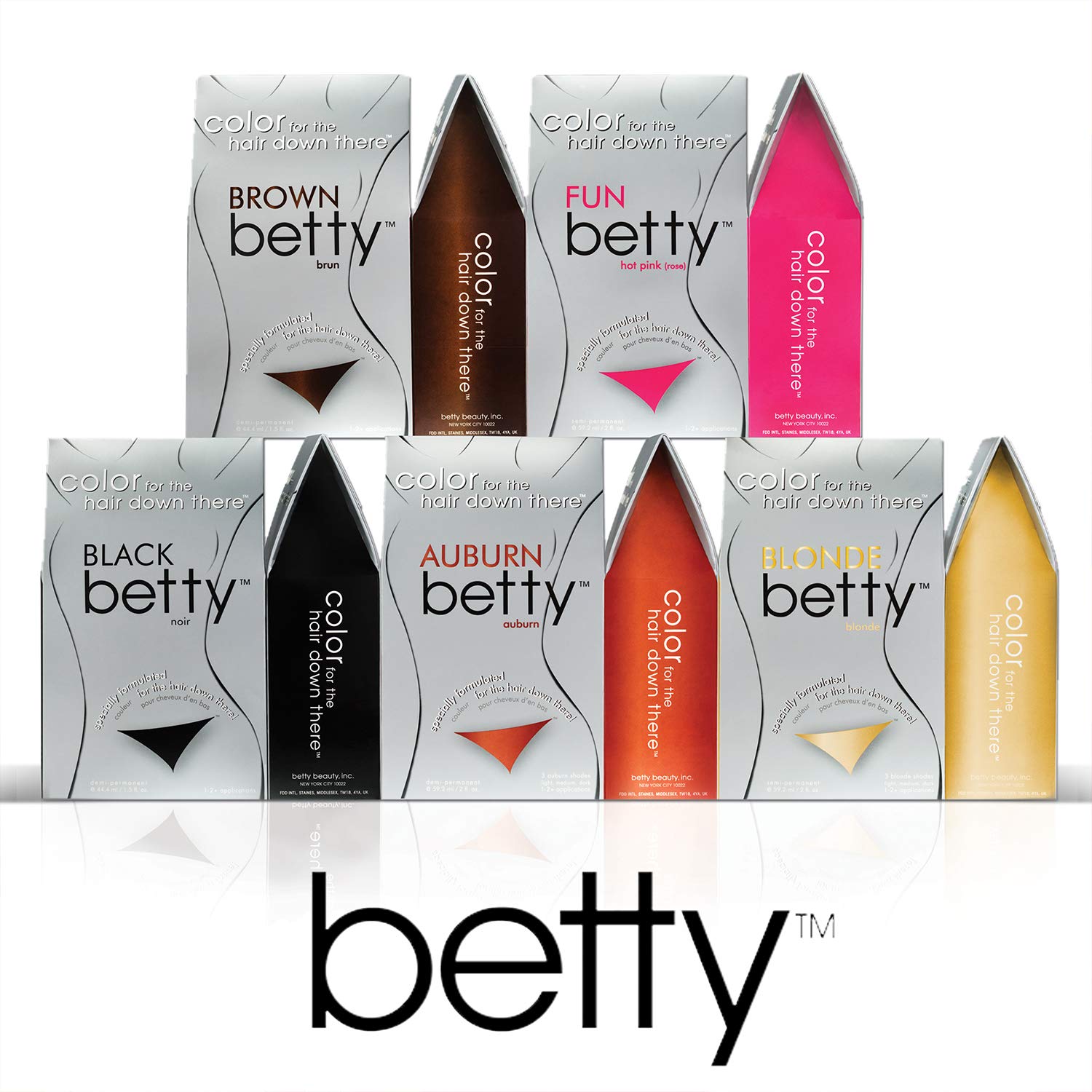 Black Betty - Color for the Hair Down There Kit